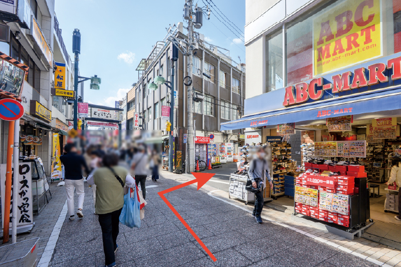 都営地下鉄浅草線「戸越駅」からのルート