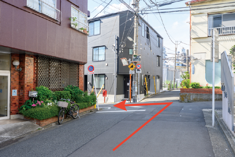 都営地下鉄浅草線「戸越駅」からのルート